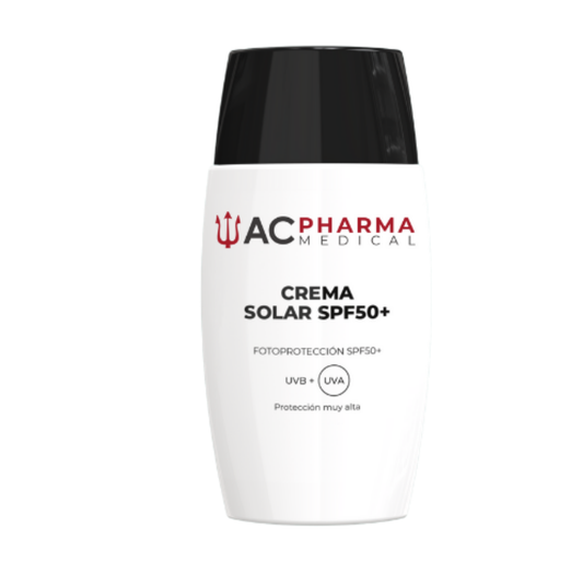 Crema Solar Facial SPF50+ – Fotoprotección UVA + UVB de Muy Alta Eficacia 50 ml