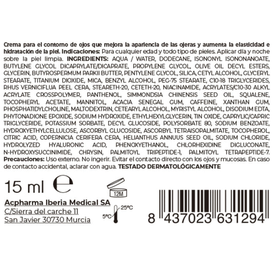 Contorno de Ojos Bolsas y Ojeras 15 ml