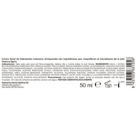 Crema Hidratante Profunda  50 ml