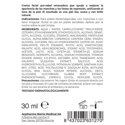 Crema Antimanchas 30 ml