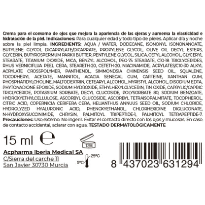 Contorno de Ojos Bolsas y Ojeras 15 ml