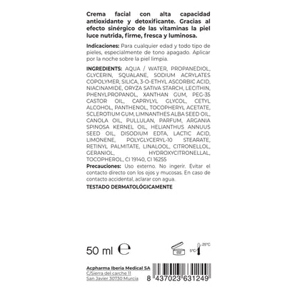 Crema Multivitaminas 15 ml Versión Mini